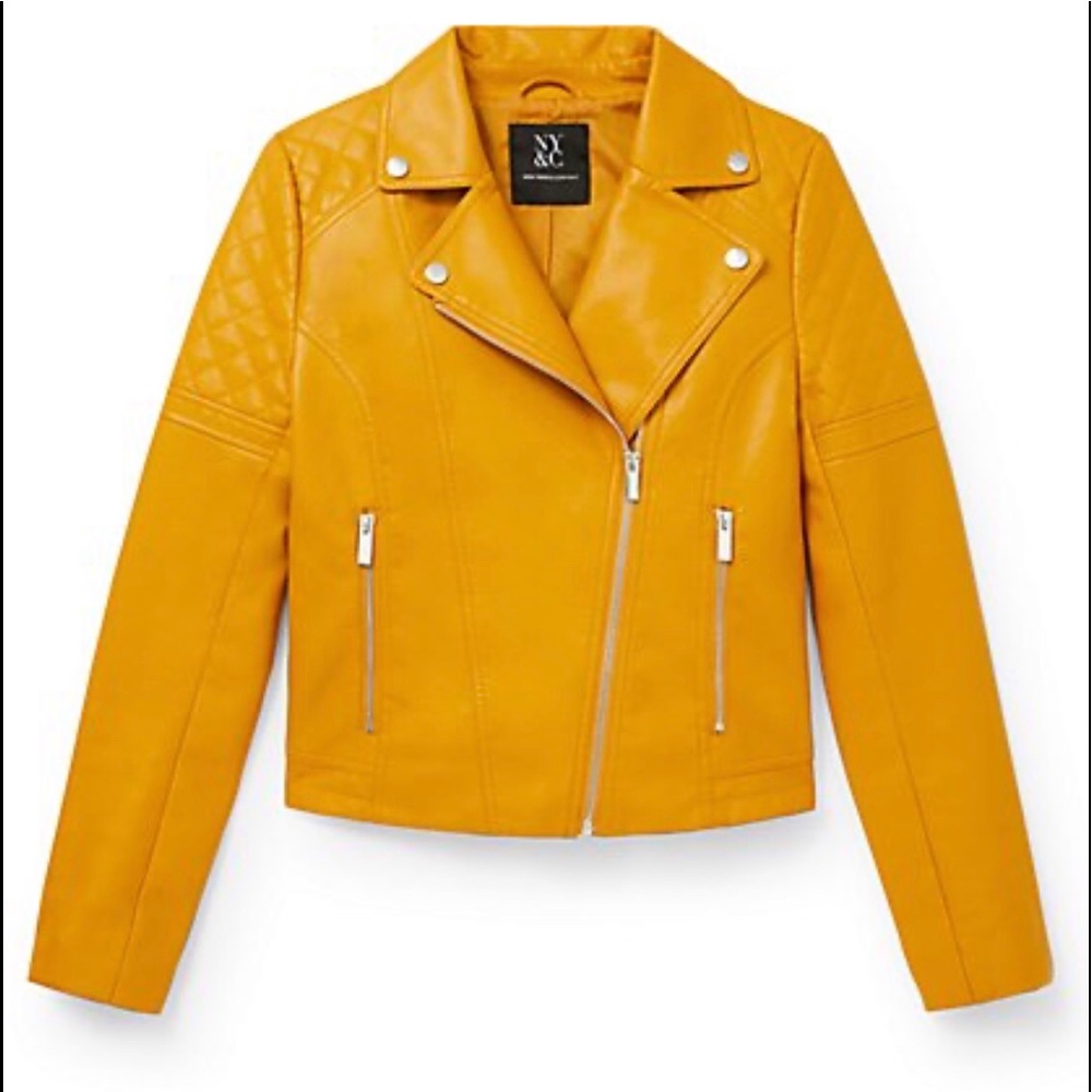 Faux Leather Jacket